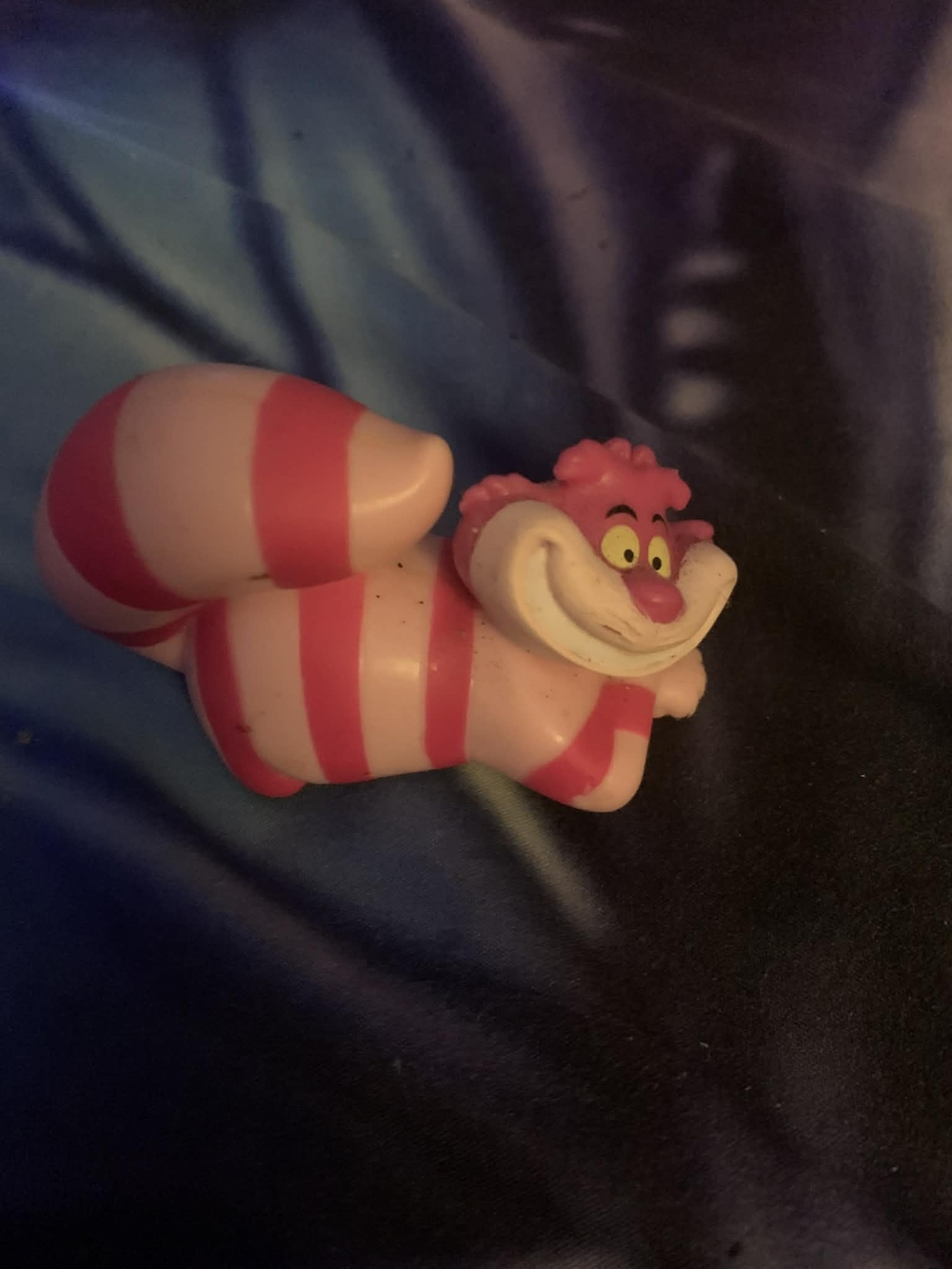 Disney Cheshire Cat Pink & Light Pink Striped Figure - Playset Accessory